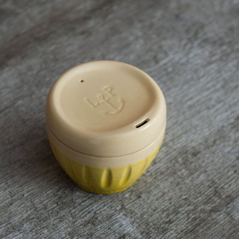 Lyttelton Pottery Deksel Small Ceramic Keep Cup 125ml image number 1